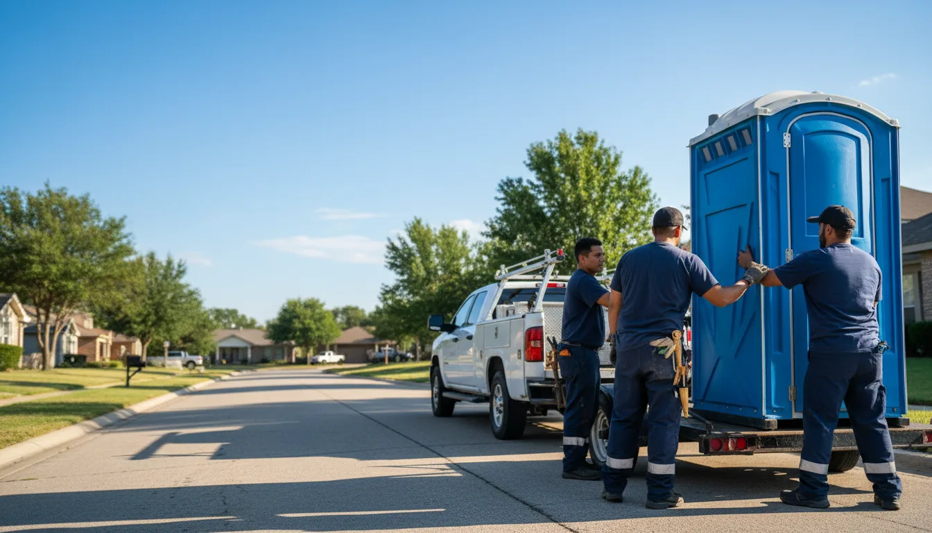 Portable Toilet Rental in New Bloomington, OH near me